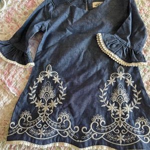 Girls 3T denim dress